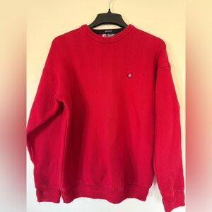 Ralph Lauren Men's Red Crewneck Sweater